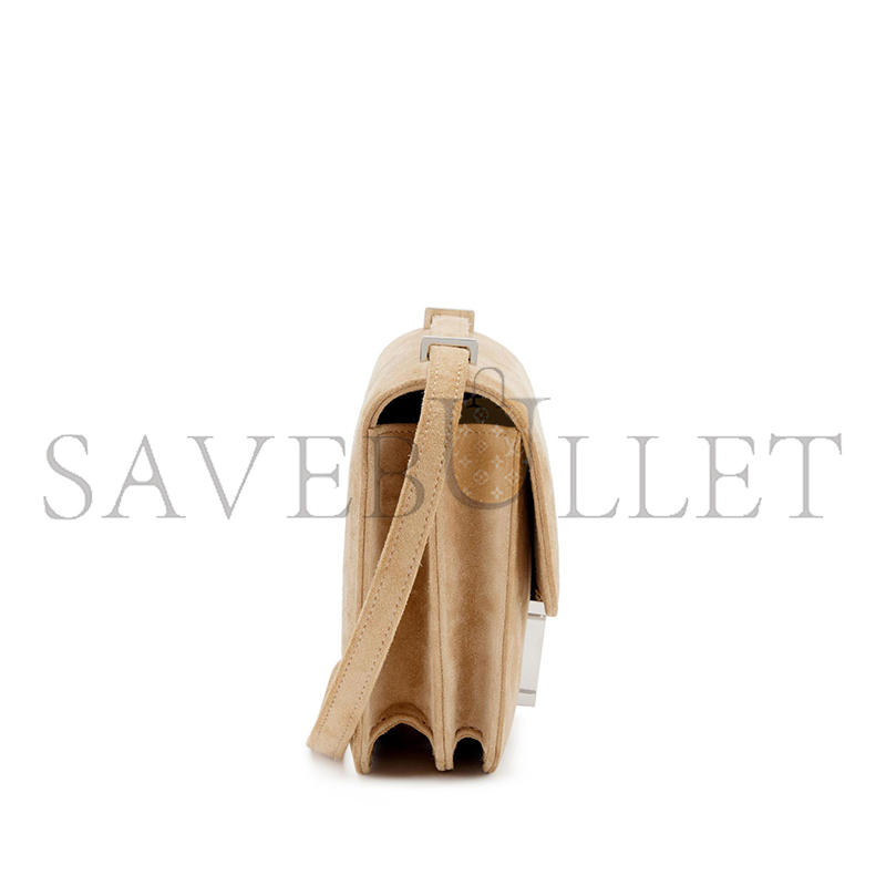 H**me5 master constance 18 beige veau doblis suede palladium hardware (18*15*4cm)